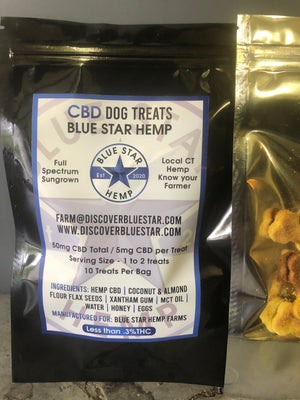 DOG Treats with premium CBD & MCT oil