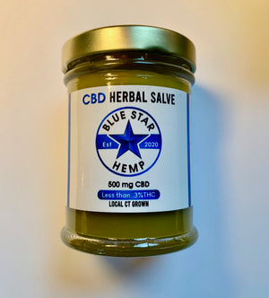 Five Herb Topical Salve with 500mg Full Spectrum CBD Extract